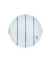 Marine Blue 6-Piece Cake Plate Set