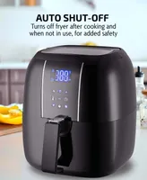 Ovente Air Fryer with 3.2 Quarts Frying Basket and Display Touch Sensor