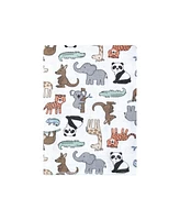 Hudson Baby Unisex Cotton Flannel Burp Cloths Bundle