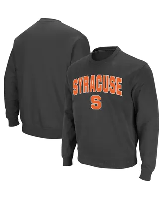 Colosseum Men's Syracuse Orange Arch & Logo Crew Neck Sweatshirt