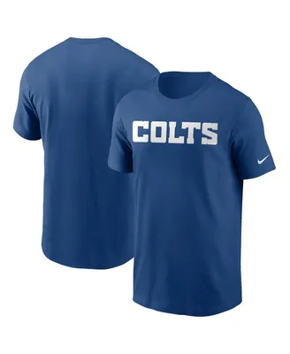 Men's Nike Royal Indianapolis Colts Team Wordmark T-shirt