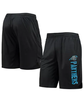 Men's Msx By Michael Strahan Black Carolina Panthers Training Shorts