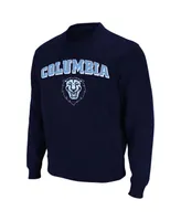 Men's Colosseum Navy Columbia University Arch & Logo Sweatshirt