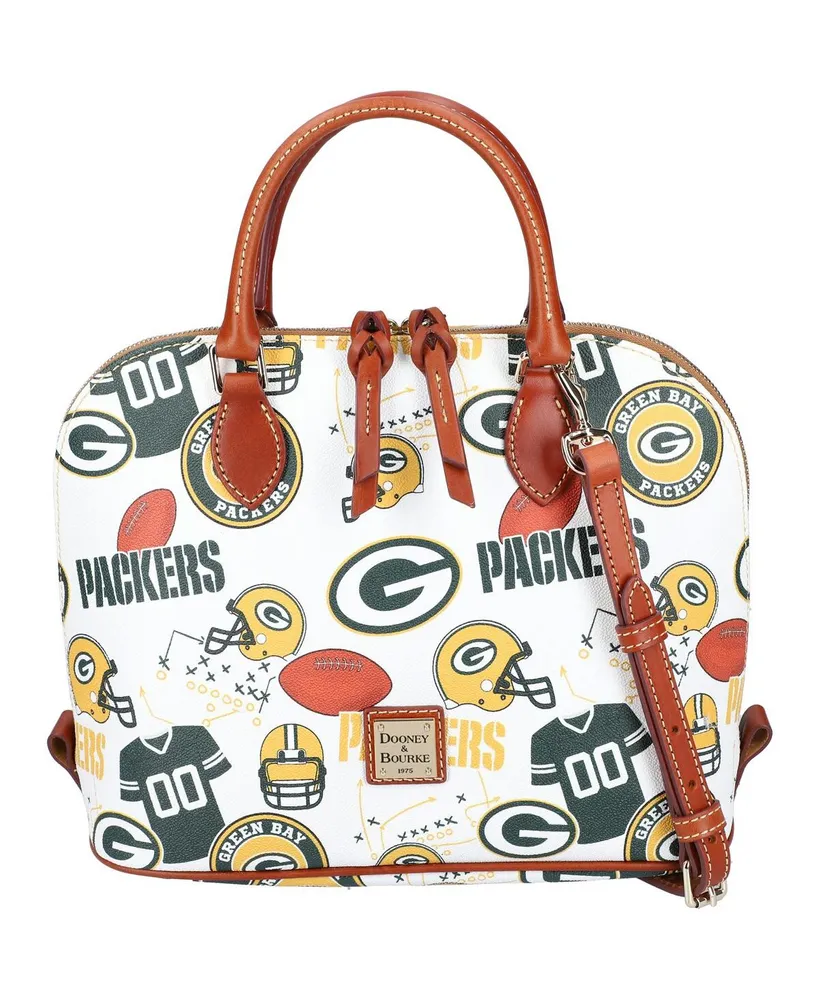 Women's Dooney & Bourke Green Bay Packers Gameday Zip Zip Satchel