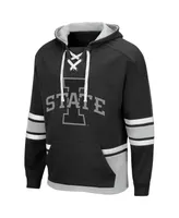 Men's Colosseum Iowa State Cyclones Lace Up 3.0 Pullover Hoodie