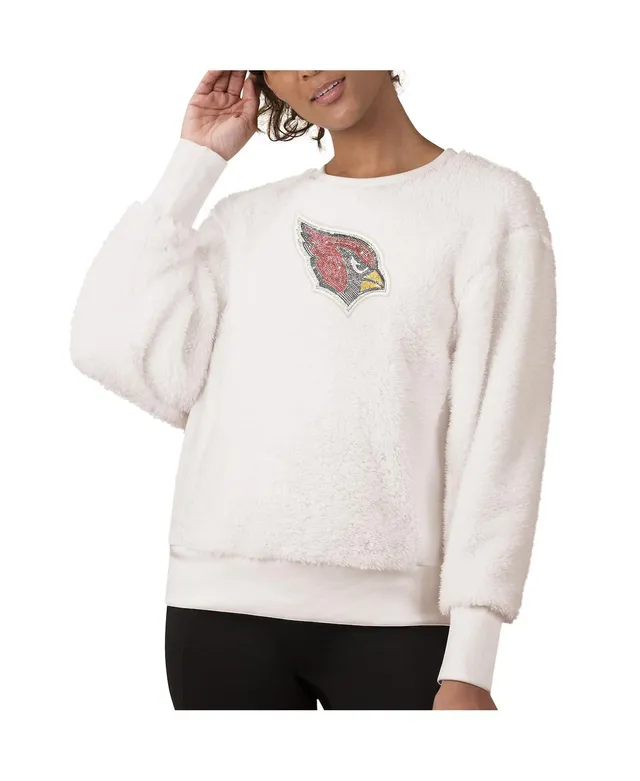 Atlanta Falcons Touch Women's Milestone Tracker Pullover Sweatshirt - White