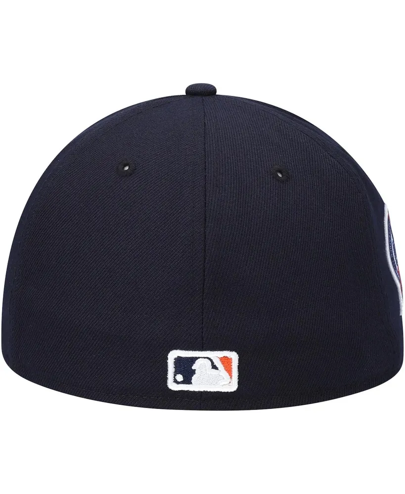 Men's New Era Navy Houston Astros 9/11 Memorial Side Patch 59Fifty Fitted Hat