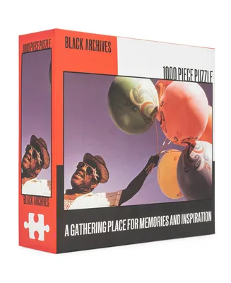 Black Archives Man with Balloons Puzzle, 1000 Pieces
