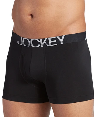 Jockey ActiveStretch 4" Boxer Brief - 3 Pack