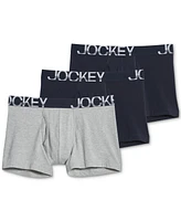 Jockey ActiveStretch 4" Boxer Brief - 3 Pack