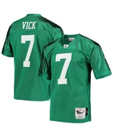 Men's Mitchell & Ness Michael Vick Kelly Green Philadelphia Eagles 2010 Authentic Throwback Retired Player Jersey