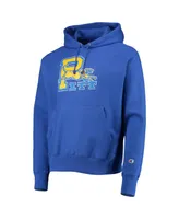 Men's Champion Royal Pitt Panthers Vault Logo Reverse Weave Pullover Hoodie