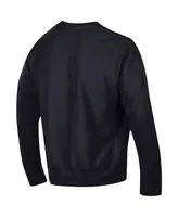 Men's Champion Black Army Knights Arch Reverse Weave Pullover Sweatshirt