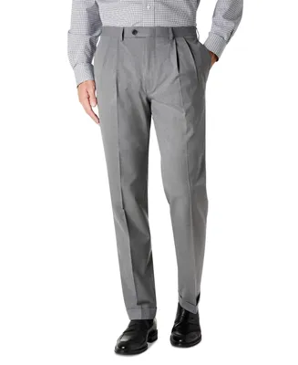 Lauren Ralph Men's Classic-Fit Ultraflex Stretch Pleated Dress Pants