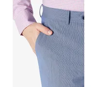 Bar Iii Men's Slim-Fit Blue Hairline Stripe Dress Pants, Created for Macy's