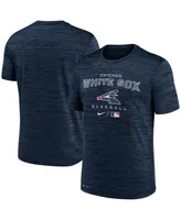 Men's Nike Navy Chicago White Sox Authentic Collection Velocity Practice Space-Dye Performance T-shirt