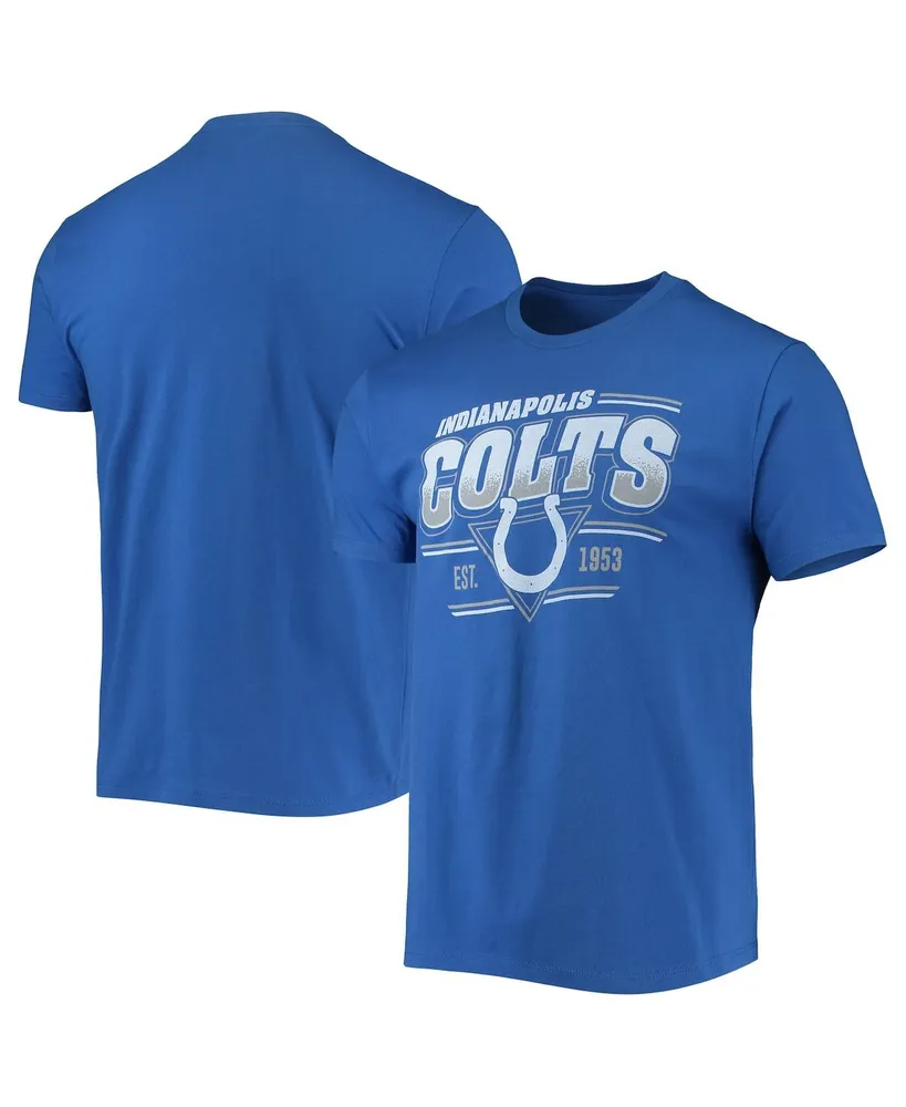 Men's Royal Indianapolis Colts Throwback T-shirt