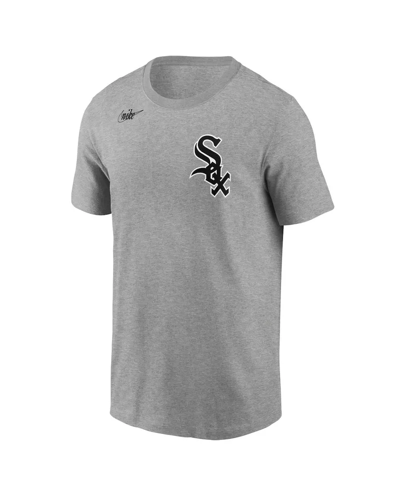 Men's Nike Bo Jackson Heathered Gray Chicago White Sox Cooperstown Collection Name and Number T-shirt