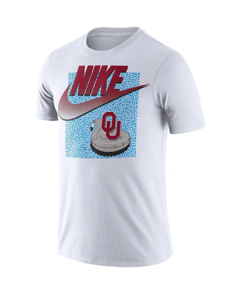 Men's Nike White Oklahoma Sooners Swoosh Spring Break T-shirt
