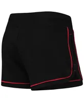 Women's Heathered Black Ohio State Buckeyes Lil Sebastian Shorts