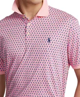 Polo Ralph Lauren Men's Classic-Fit Print Soft Cotton Polo Shirt