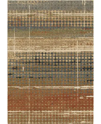 Orian ORI377880 Next Generation Delgato Multi 7.10' x 10.10' Area Rug