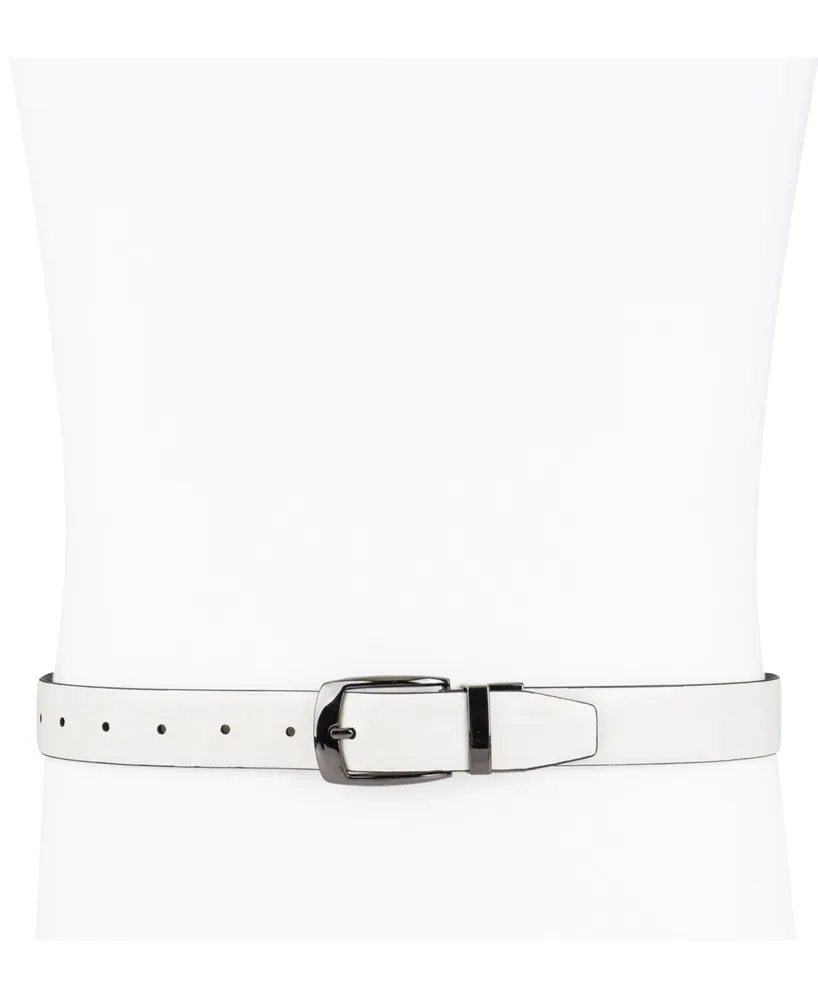 Alfani Men's Modern Reversible Dress Belt, Created for Macy's