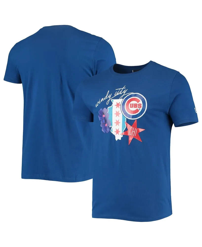 Men's New Era Royal Chicago Cubs Team Tie-Dye T-Shirt, Size: XL, Cub Blue