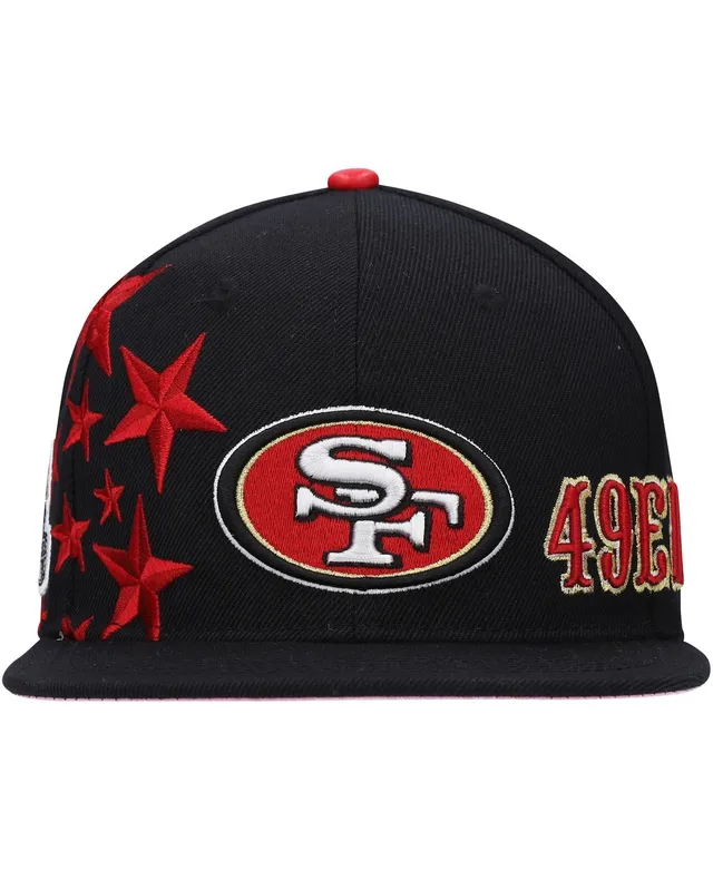 : New Era Men's White/Scarlet San Francisco 49ers Jersey Stripe  9FIFTY Snapback Hat : Sports & Outdoors