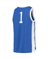 Unisex Nike 1 Royal Kentucky Wildcats Replica Basketball Jersey