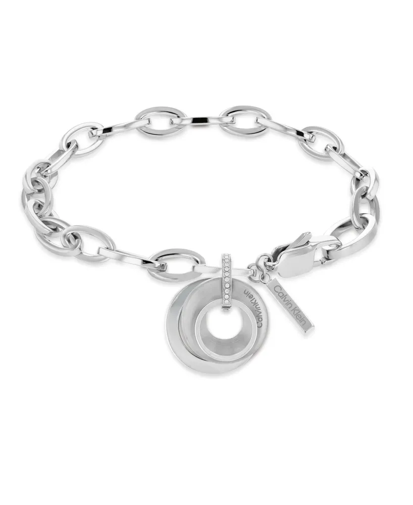 Calvin Klein Women's Gold-Tone Bracelet - Silver