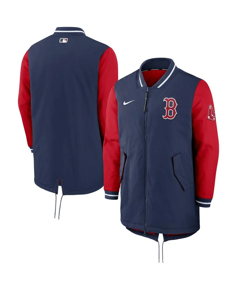 Men's Atlanta Braves Nike Navy/Red Authentic Collection Dugout Full-Zip  Jacket