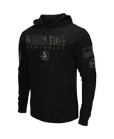 Men's Black Florida State Seminoles Oht Military-Inspired Appreciation Hoodie Long Sleeve T-shirt