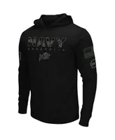 Men's Black Navy Midshipmen Oht Military-Inspired Appreciation Hoodie Long Sleeve T-shirt