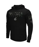 Men's Black Washington State Cougars Oht Military-Inspired Appreciation Hoodie Long Sleeve T-shirt