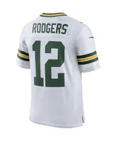 Nike Men's Aaron Rodgers Bay Packers Classic Elite Player Jersey