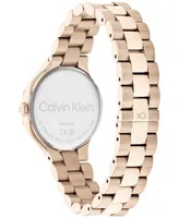 Calvin Klein Carnation Gold-Tone Bracelet Watch 32mm