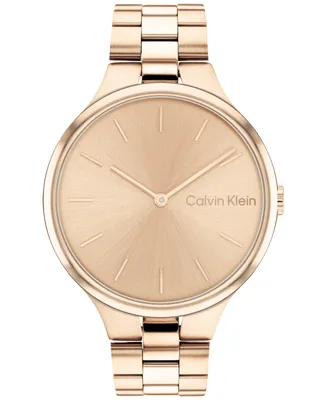 Calvin Klein Carnation Gold-Tone Bracelet Watch 38mm