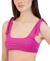 BCBGeneration Stardust Shoulder Tie Bikini Top