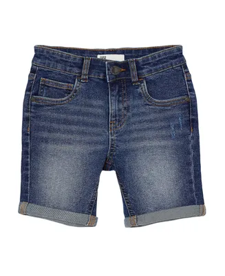 Cotton On Little Boys 5-Pocket Slim Fit Denim Shorts