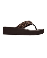 Calvin Klein Women's Meena Logo Platform Flip-Flop Sandals