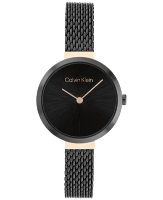 Calvin Klein Stainless Steel Mesh Bracelet Watch 28mm