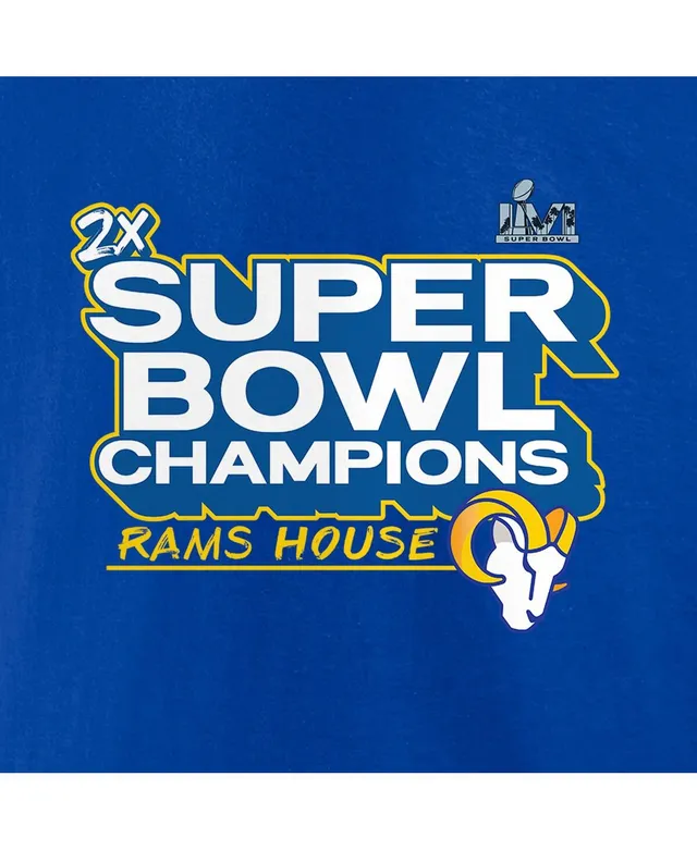 Los Angeles Rams '47 Rocker Vintage Tubular T-Shirt - Royal