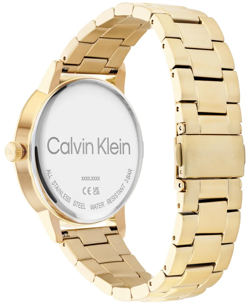 Calvin Klein Gold-Tone Bracelet Watch 43mm