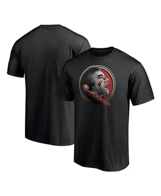 Men's Fanatics Black Florida State Seminoles Team Midnight Mascot T-shirt