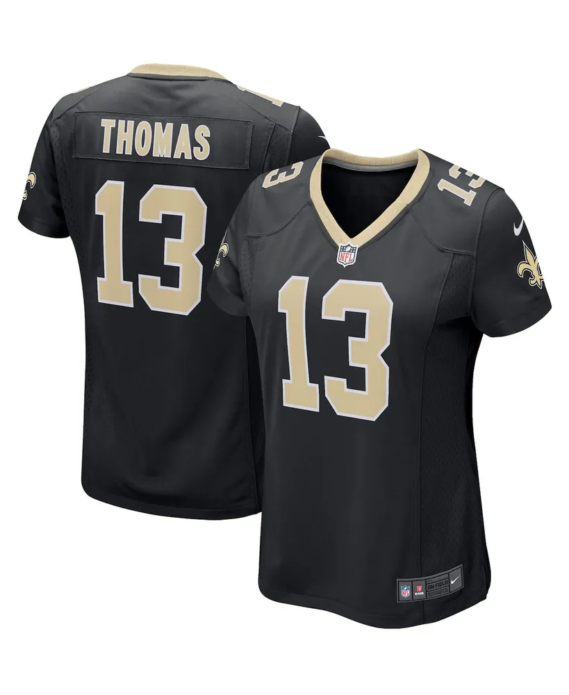 Women's Nike Michael Thomas Black New Orleans Saints Game Player Jersey