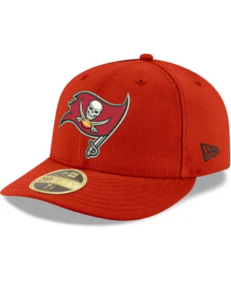 Men's New Era Red Tampa Bay Buccaneers Omaha Low Profile 59Fifty Fitted Team Hat