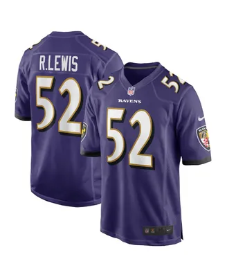Men's Nike Ray Lewis Purple Baltimore Ravens Retired Player Game Jersey