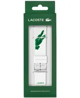 Lacoste Crocodile Print Silicone Strap for Apple Watch 42mm/44mm