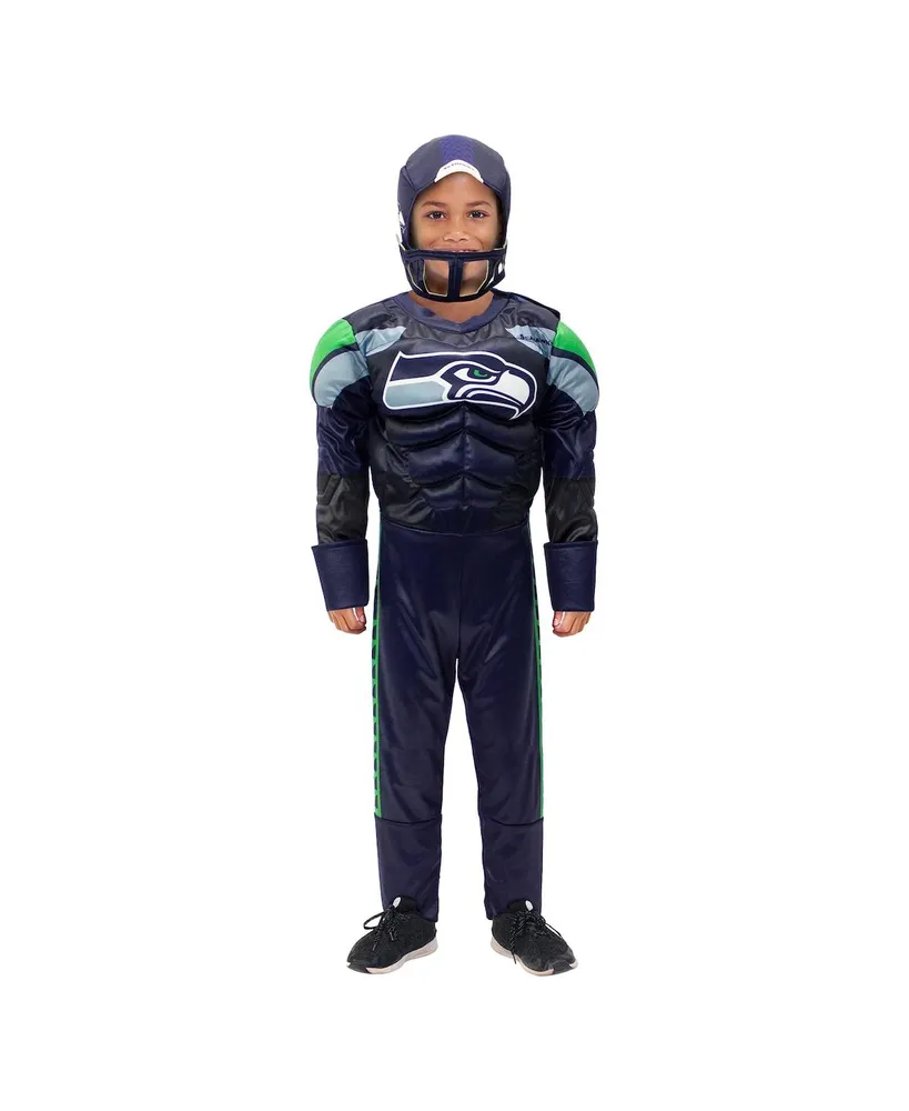 Big Boys College Navy Seattle Seahawks Game Day Costume
